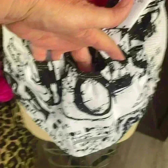 Women's Cycling Top, Blk/Wht. Size XXXL - Picture 7 of 9